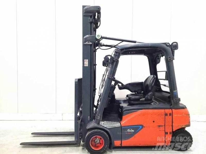Linde E20PL-02 ION Elektriniai šakiniai krautuvai
