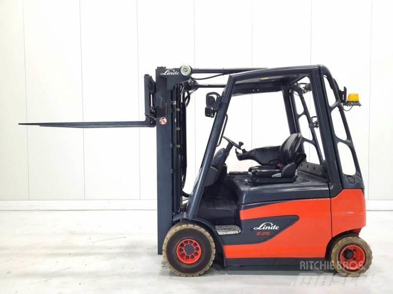 Linde E25-01 Elektriniai šakiniai krautuvai