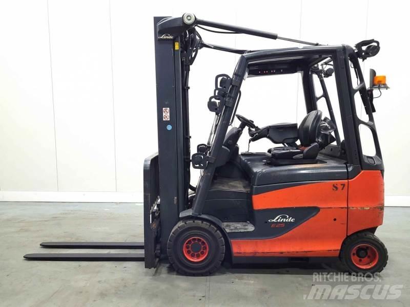 Linde E25H-01/600 387 Elektriniai šakiniai krautuvai
