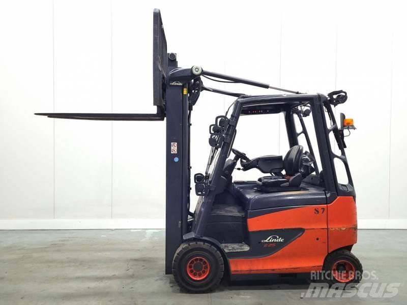 Linde E25H-01/600 387 Elektriniai šakiniai krautuvai