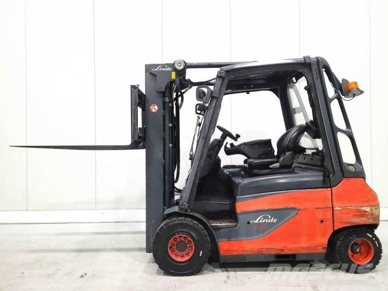 Linde E30-01 Elektriniai šakiniai krautuvai