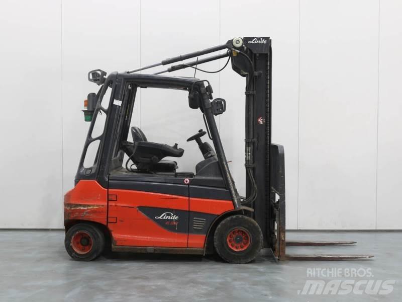 Linde E30-01 387 Elektriniai šakiniai krautuvai