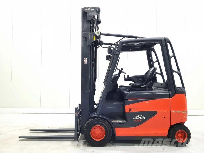 Linde E30 387 RENTAL Elektriniai šakiniai krautuvai