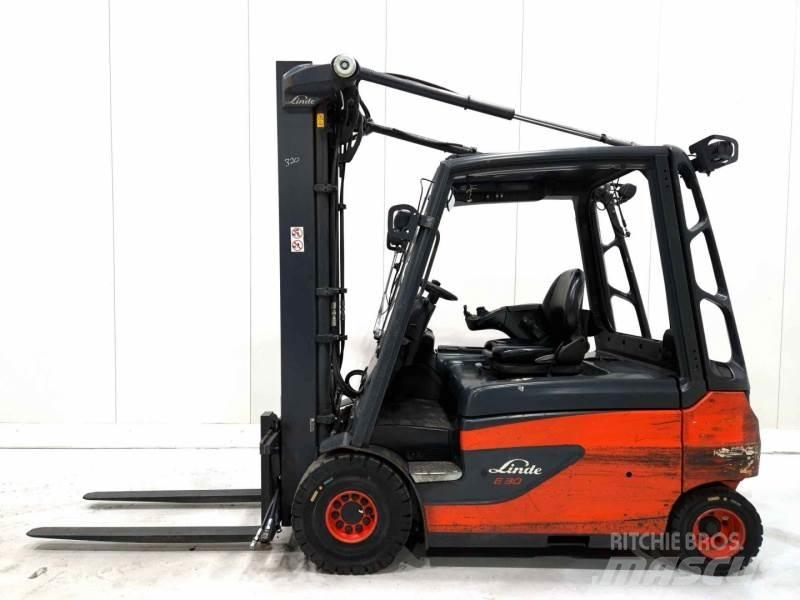 Linde E30L-01 Elektriniai šakiniai krautuvai