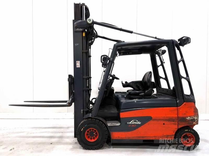 Linde E30L-01 Elektriniai šakiniai krautuvai