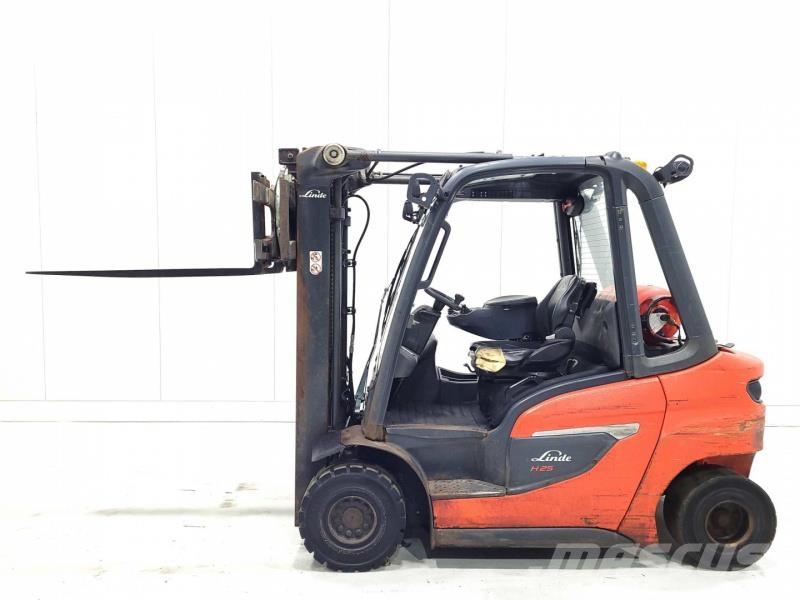 Linde H25T-01 LPG (dujiniai) krautuvai