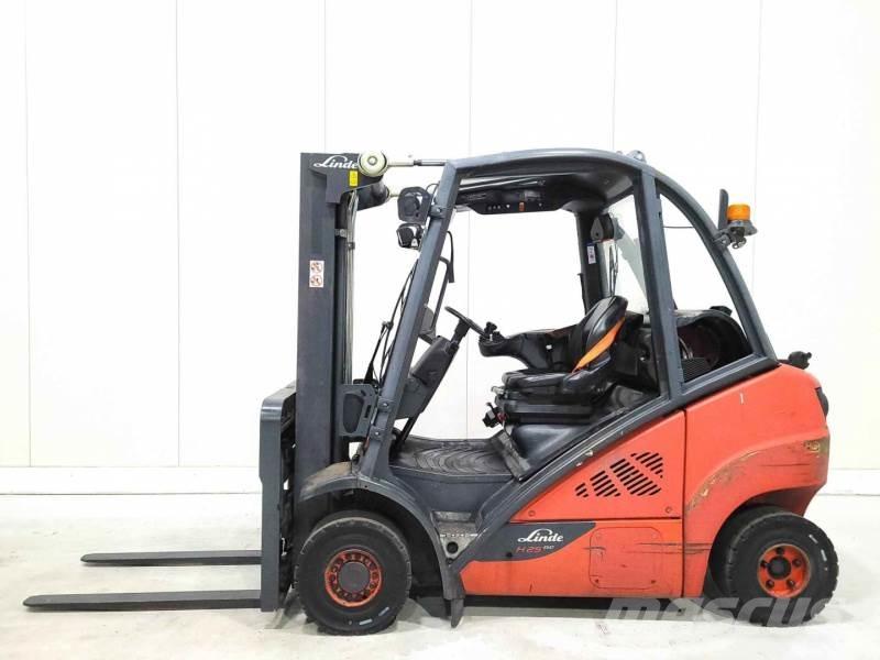 Linde H25T-02 LPG (dujiniai) krautuvai