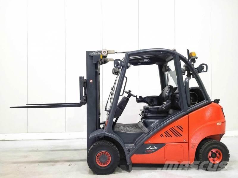 Linde H25T-02 LPG (dujiniai) krautuvai