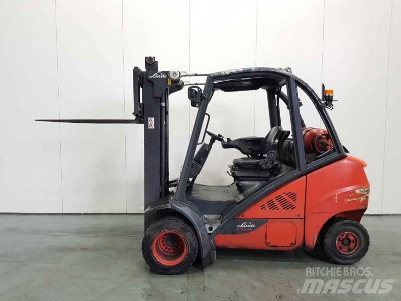 Linde H30T-02 TWIN WHEEL LPG (dujiniai) krautuvai