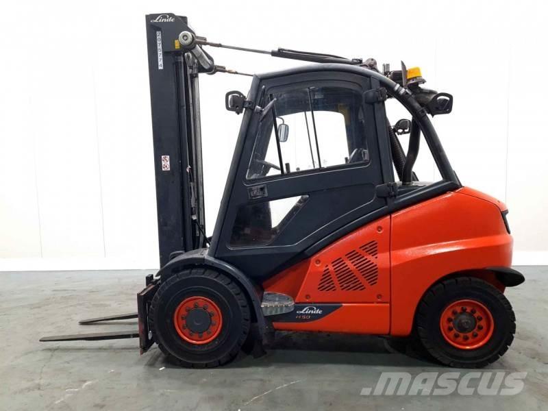 Linde H50D-02 Dyzeliniai krautuvai