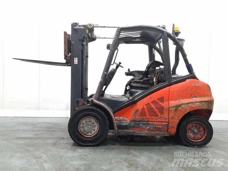 Linde H50D-02 394 Dyzeliniai krautuvai