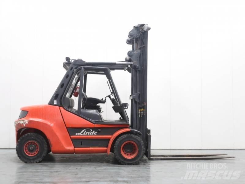 Linde H80D-02/900 396 Dyzeliniai krautuvai