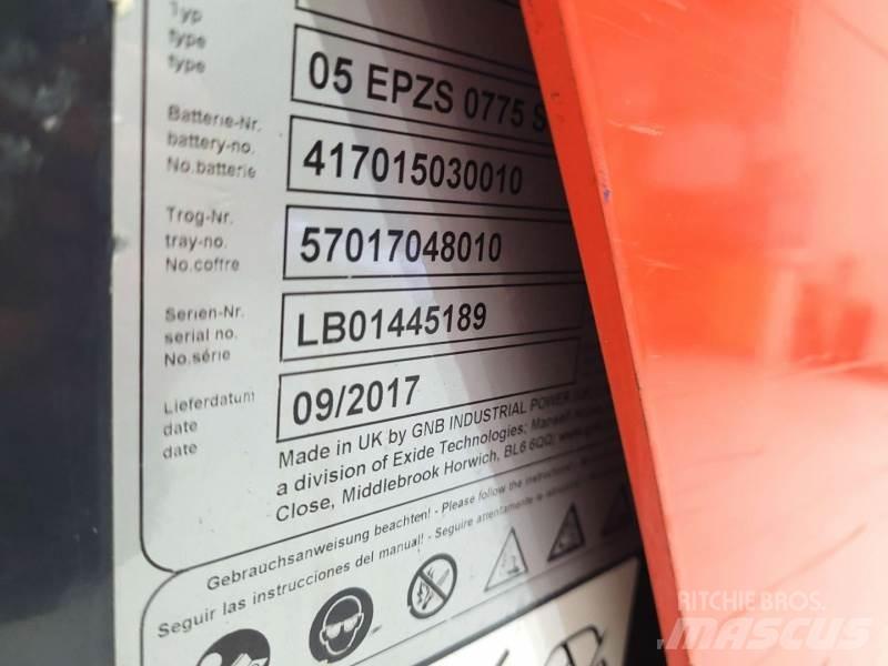 Linde R14-01 Šakiniai krautuvai su prailgintu keltuvu