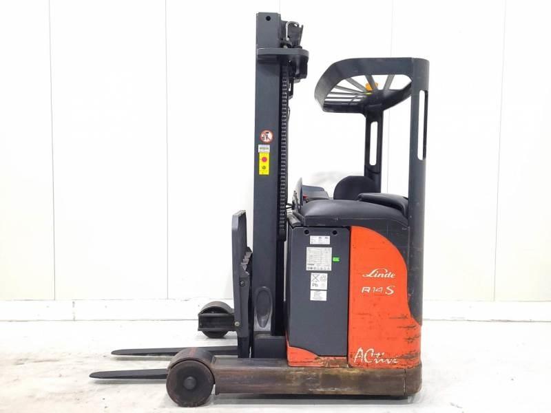 Linde R14-03 Šakiniai krautuvai su prailgintu keltuvu