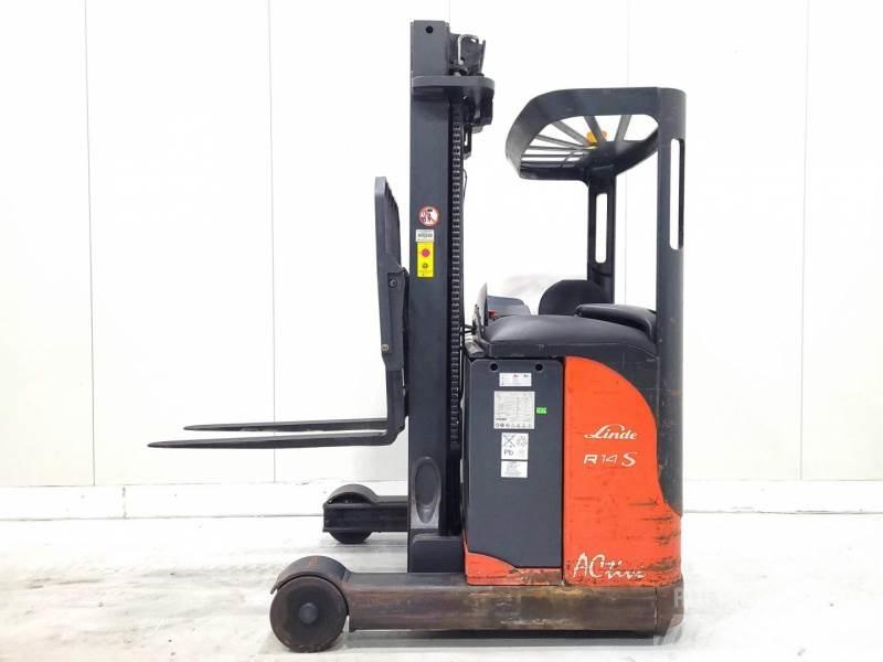 Linde R14-03 Šakiniai krautuvai su prailgintu keltuvu