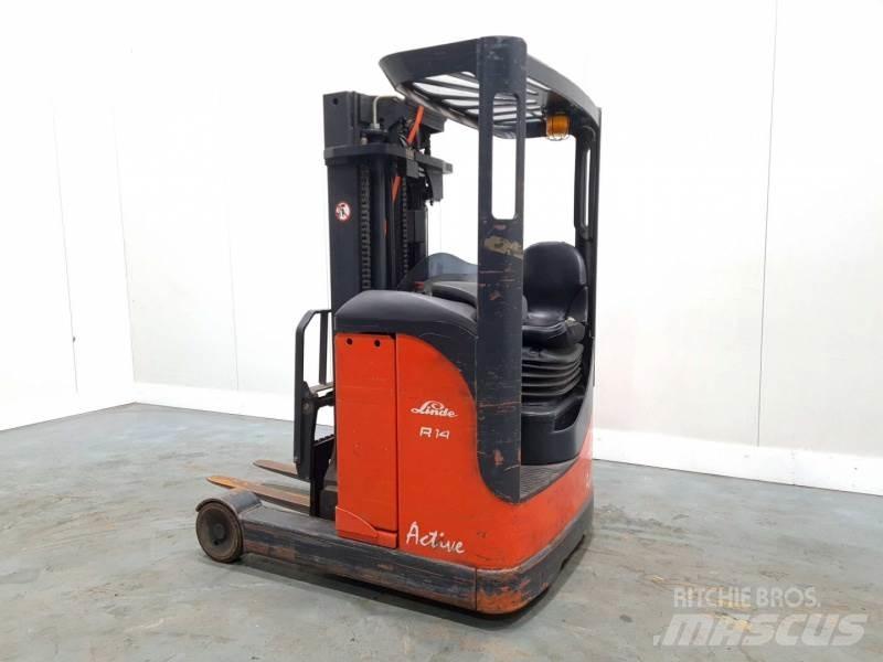 Linde R14 115 Šakiniai krautuvai su prailgintu keltuvu
