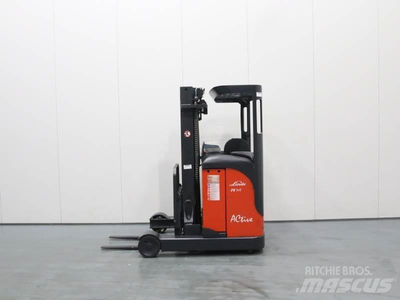 Linde R14S Šakiniai krautuvai su prailgintu keltuvu