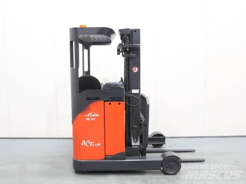 Linde R14S Šakiniai krautuvai su prailgintu keltuvu