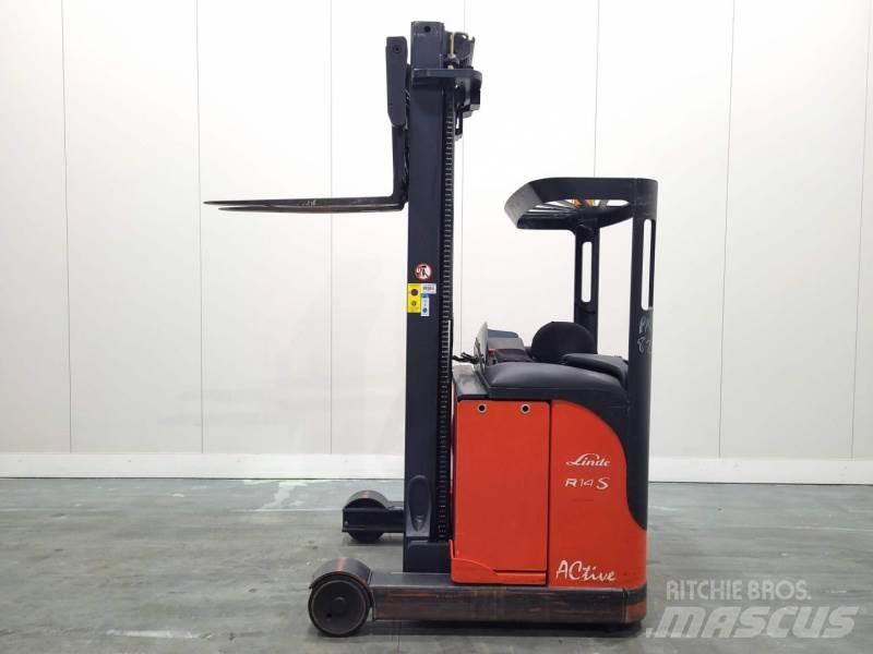 Linde R14S 115 Šakiniai krautuvai su prailgintu keltuvu
