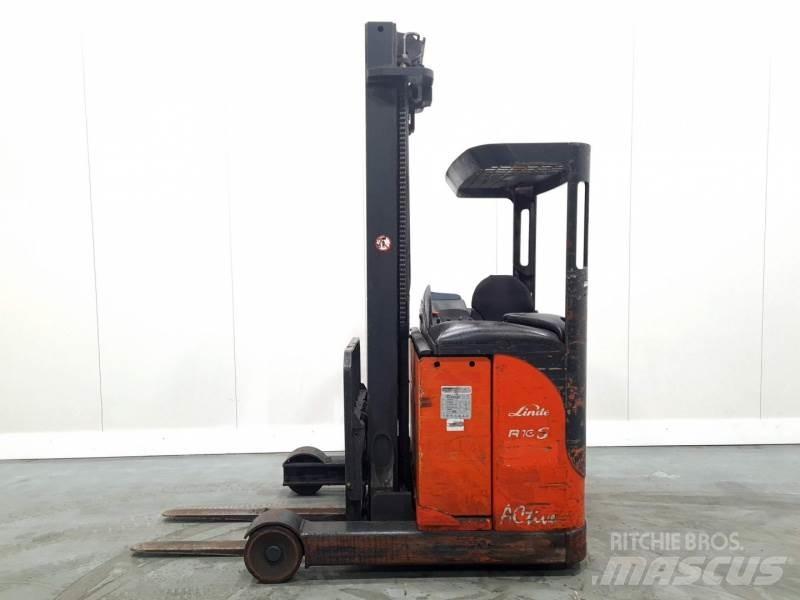 Linde R16 115 Šakiniai krautuvai su prailgintu keltuvu