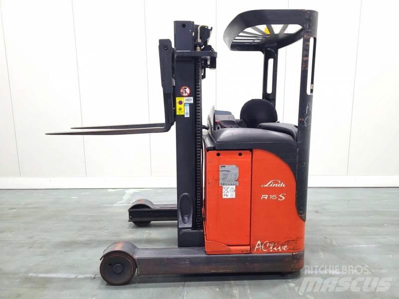Linde R16S 115 Šakiniai krautuvai su prailgintu keltuvu