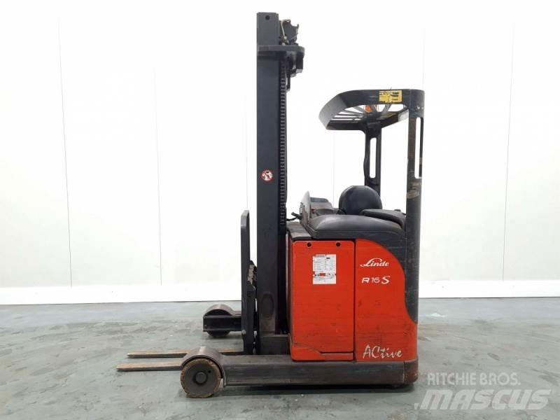 Linde R16S 115 Šakiniai krautuvai su prailgintu keltuvu