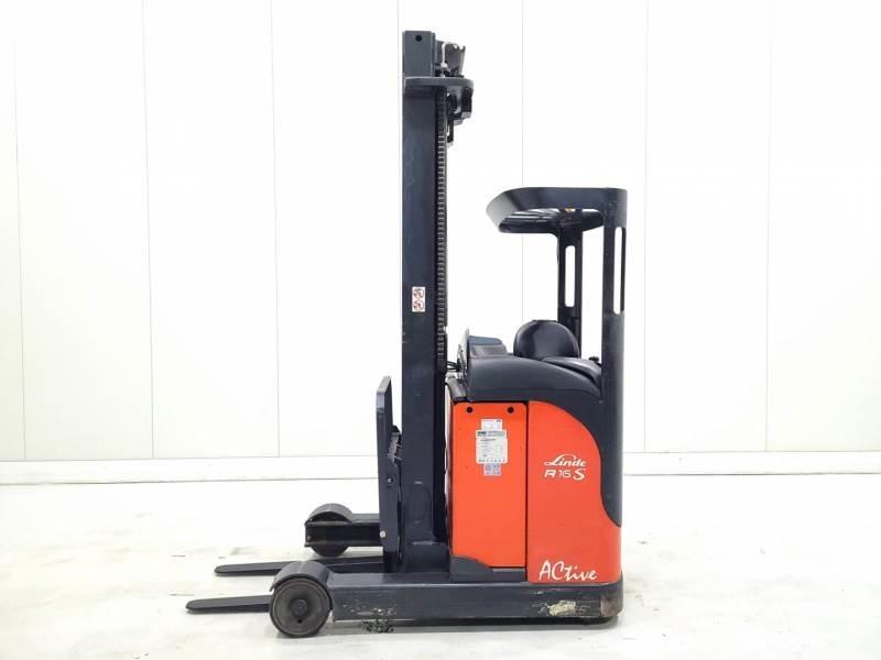 Linde R16SN-12 Šakiniai krautuvai su prailgintu keltuvu