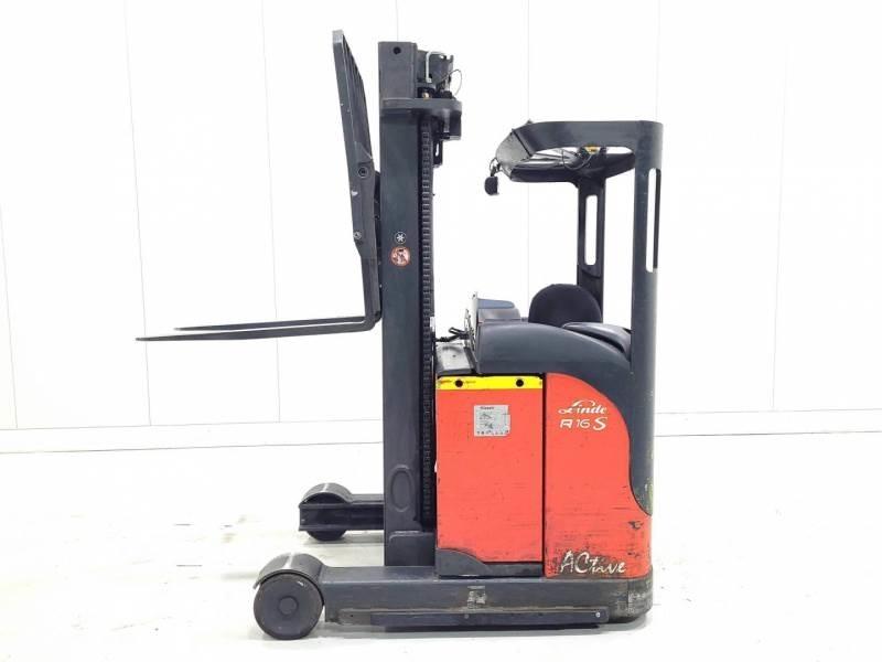 Linde R16SN-12 Šakiniai krautuvai su prailgintu keltuvu