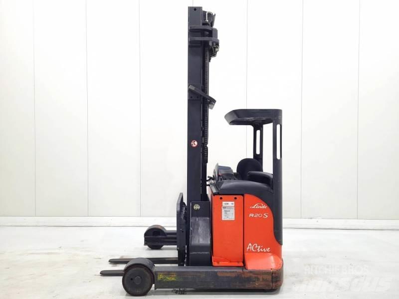 Linde R20-03 Šakiniai krautuvai su prailgintu keltuvu
