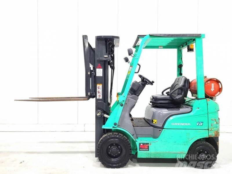 Mitsubishi FG15N LPG (dujiniai) krautuvai