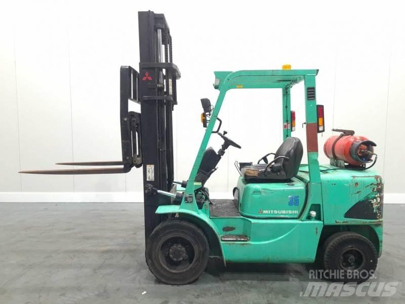 Mitsubishi FG35K LPG (dujiniai) krautuvai