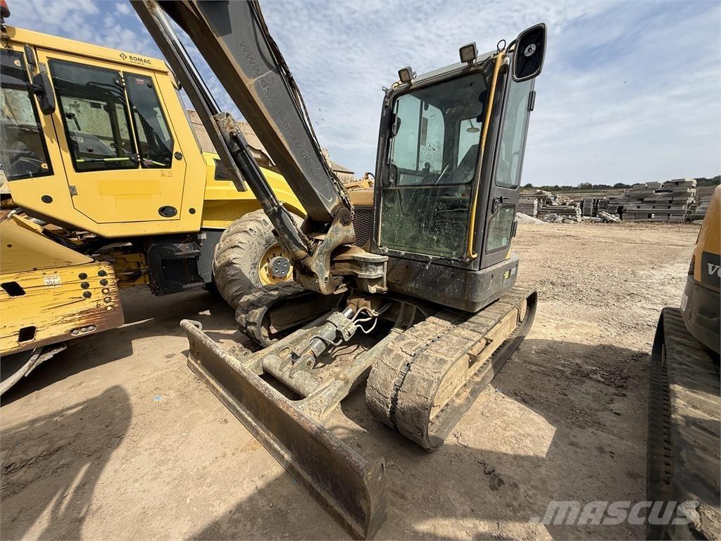 Volvo ECR88D Vikšriniai ekskavatoriai