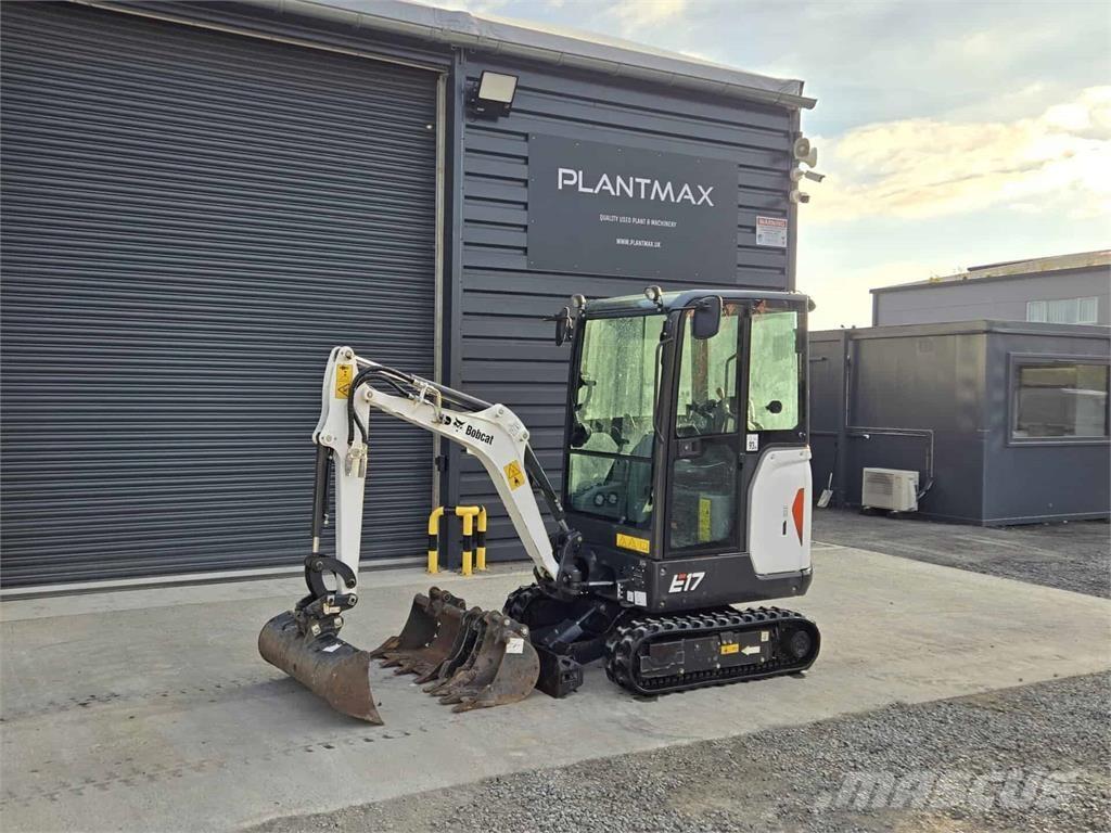 Bobcat E17 Mini ekskavatoriai < 7 t