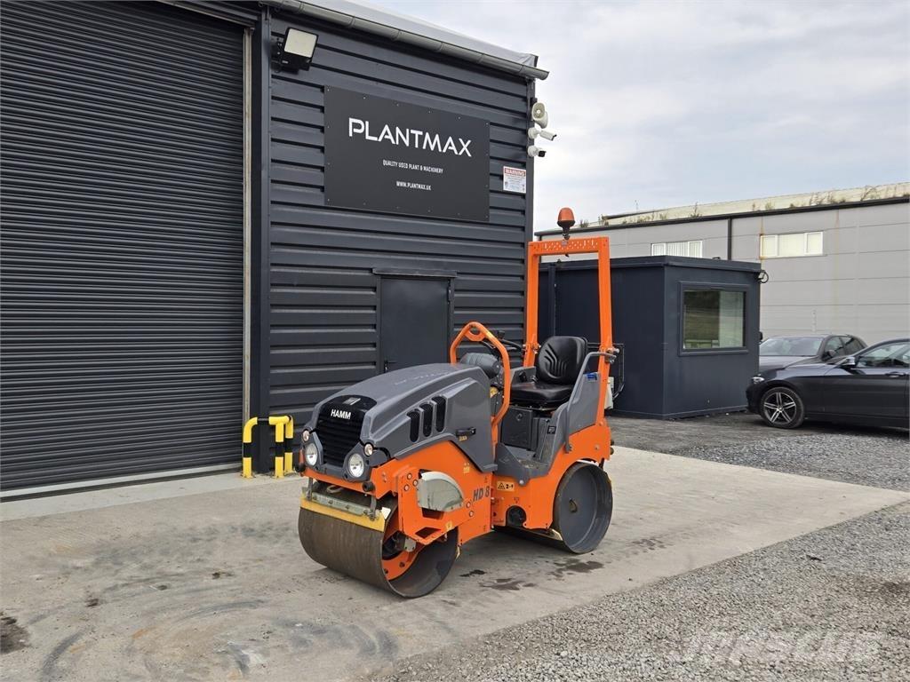 Hamm HD8 Statyba - Kita