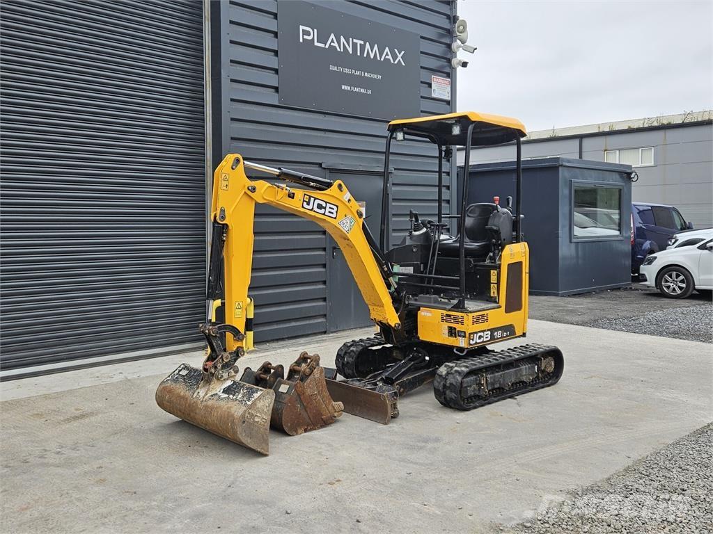 JCB 18Z Mini ekskavatoriai < 7 t
