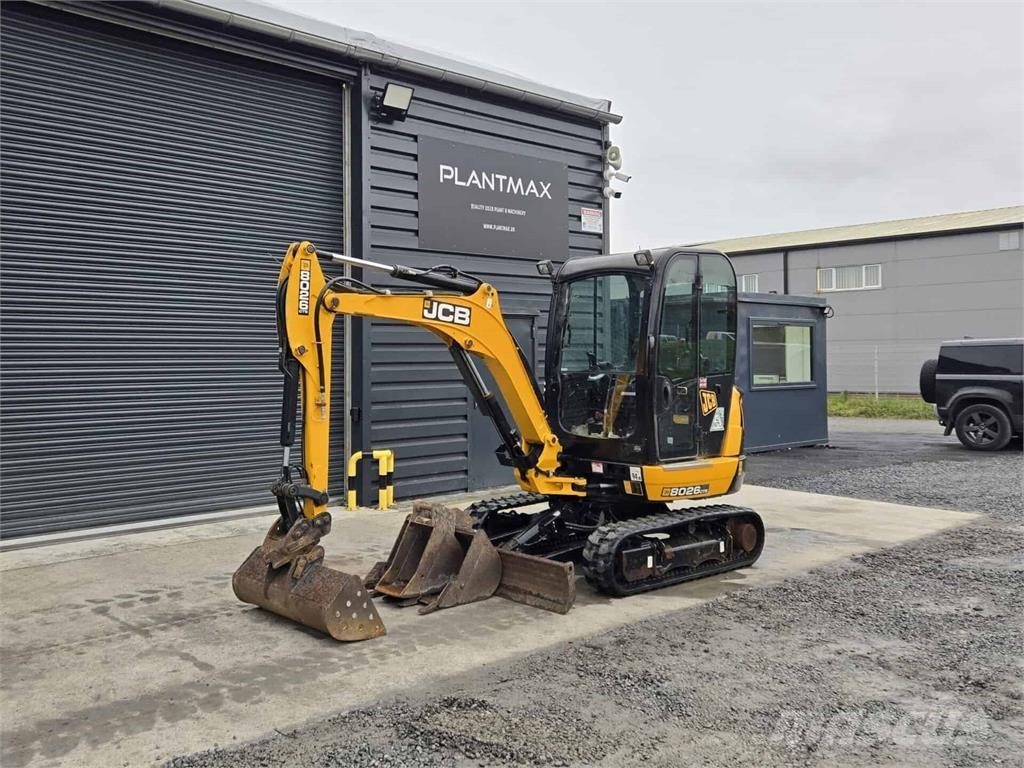 JCB 8026 Mini ekskavatoriai < 7 t