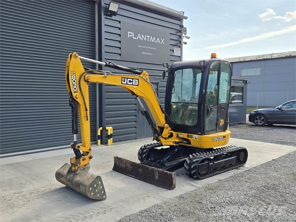 JCB 8030 Mini ekskavatoriai < 7 t