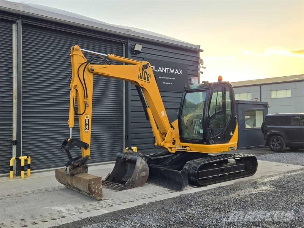 JCB 8080 Vidutinės galios ekskavatoriai 7-12 t