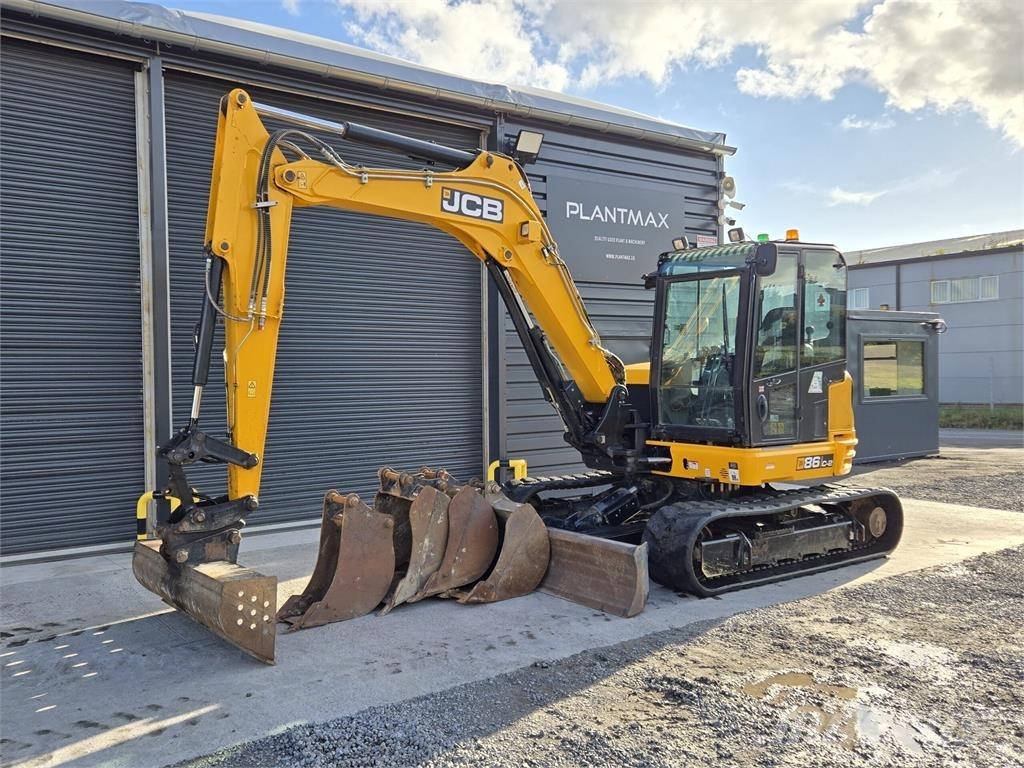 JCB 86C-2 Vidutinės galios ekskavatoriai 7-12 t