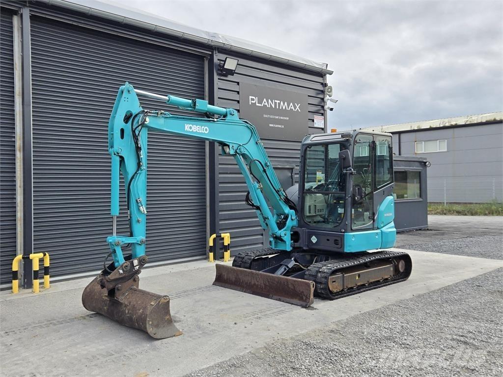 Kobelco SK55 Vidutinės galios ekskavatoriai 7-12 t