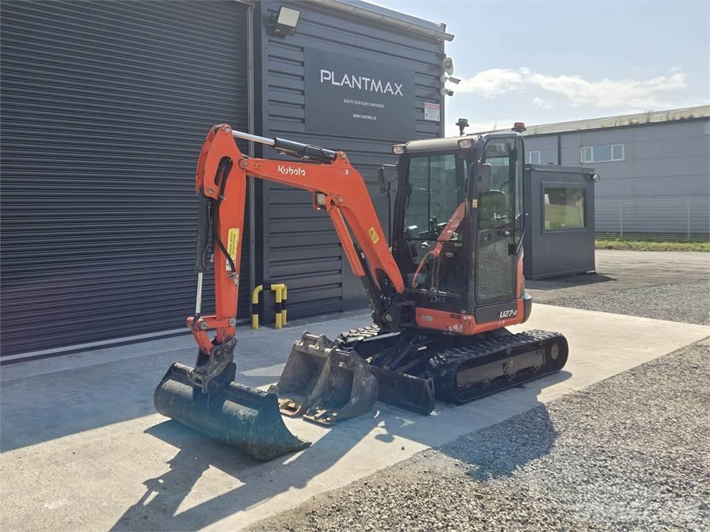 Kubota U27-4 Mini ekskavatoriai < 7 t