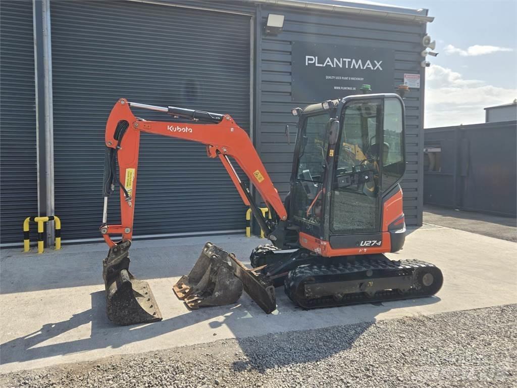 Kubota U27-4 Mini ekskavatoriai < 7 t