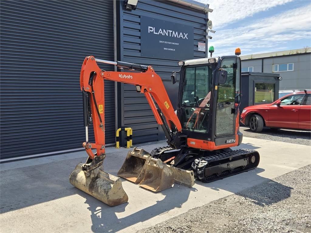 Kubota U27-4 Mini ekskavatoriai < 7 t