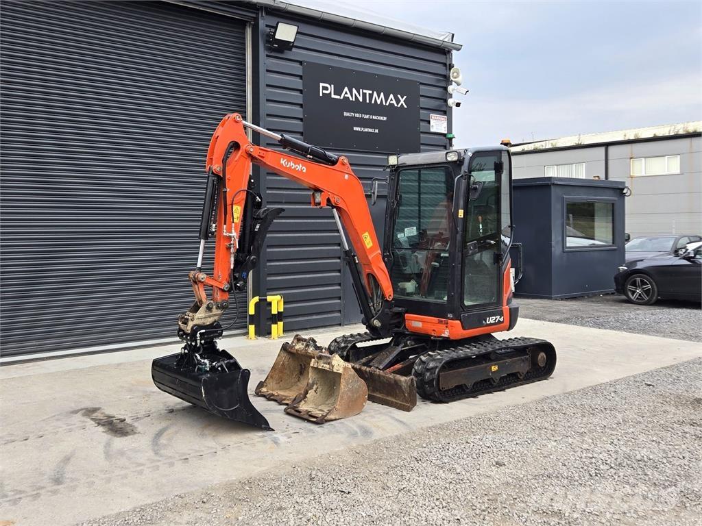 Kubota U27-4 Mini ekskavatoriai < 7 t