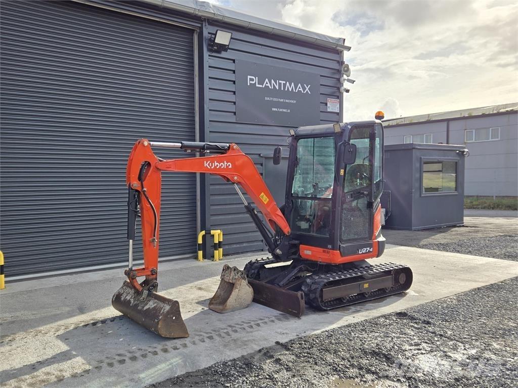 Kubota U27-4 Mini ekskavatoriai < 7 t
