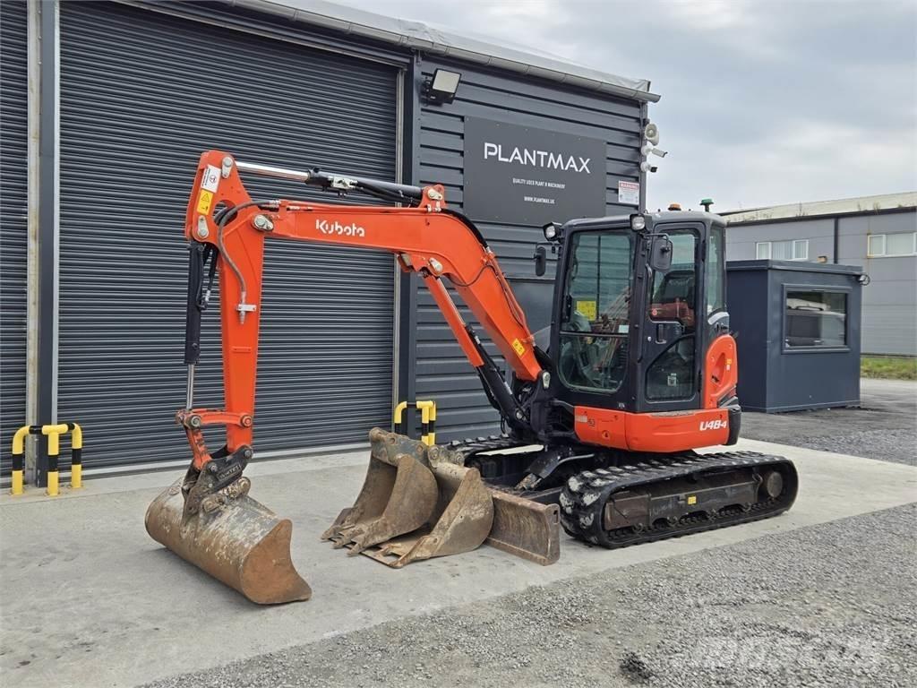Kubota U48-4 Vidutinės galios ekskavatoriai 7-12 t