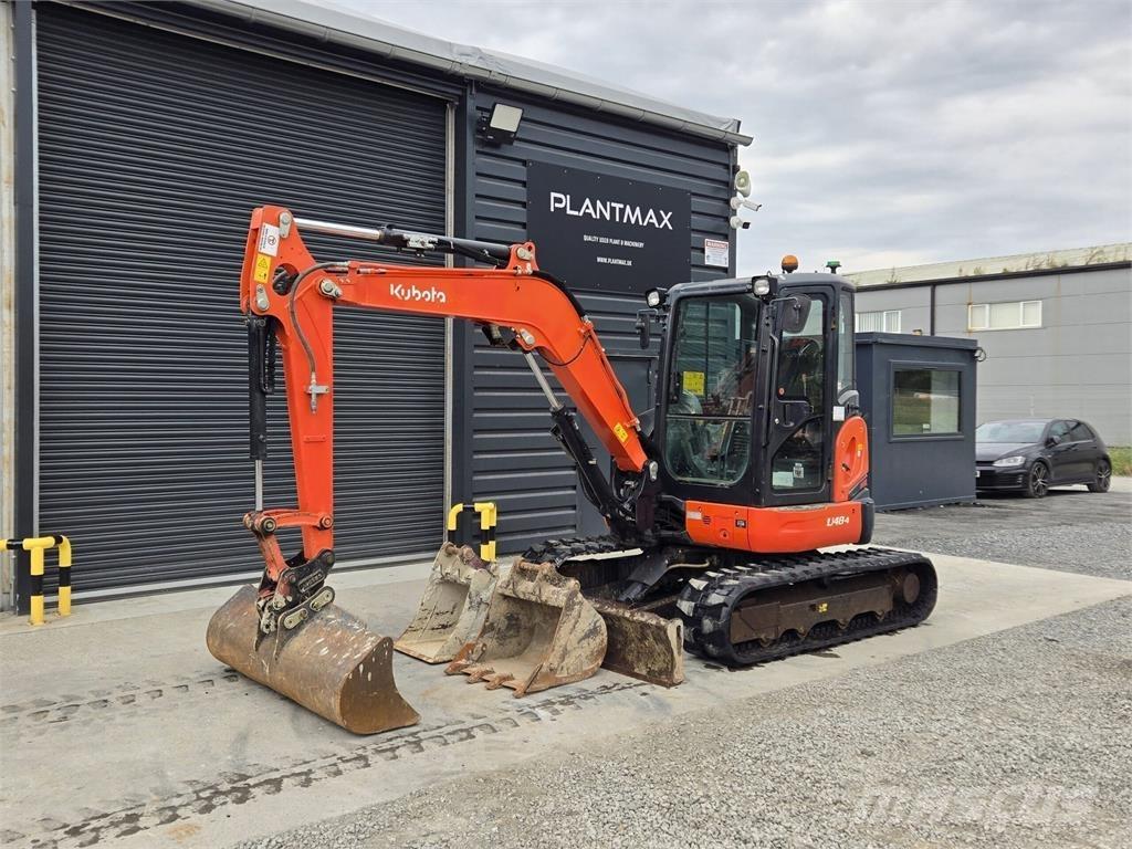 Kubota U48-4 Vidutinės galios ekskavatoriai 7-12 t