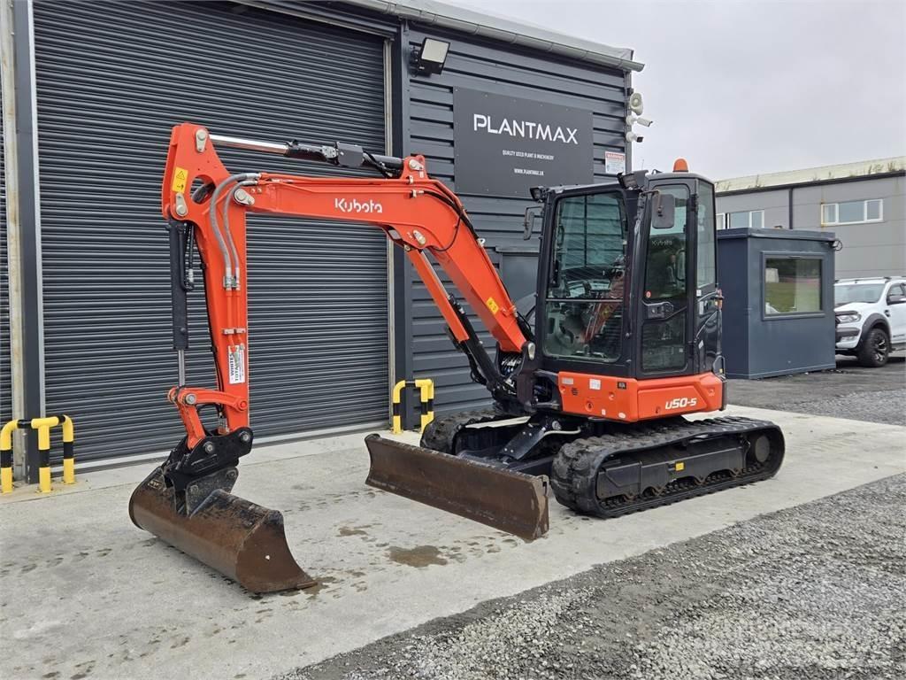 Kubota U50-5 Mini ekskavatoriai < 7 t