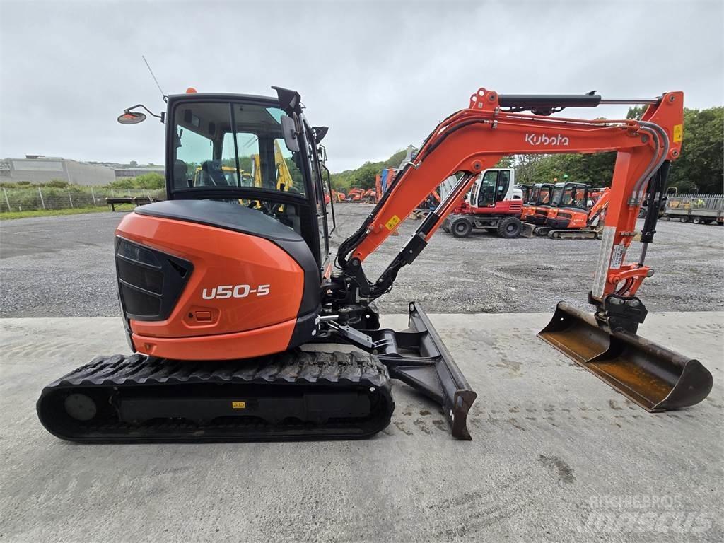 Kubota U50-5 Mini ekskavatoriai < 7 t