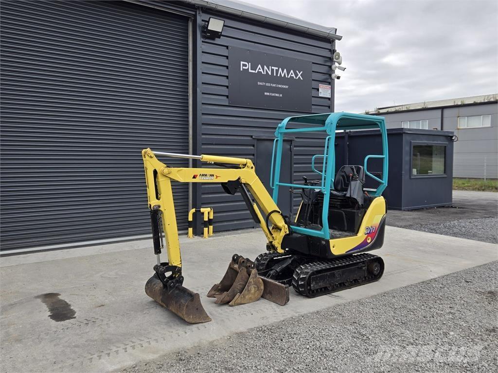 Yanmar SV17 Mini ekskavatoriai < 7 t